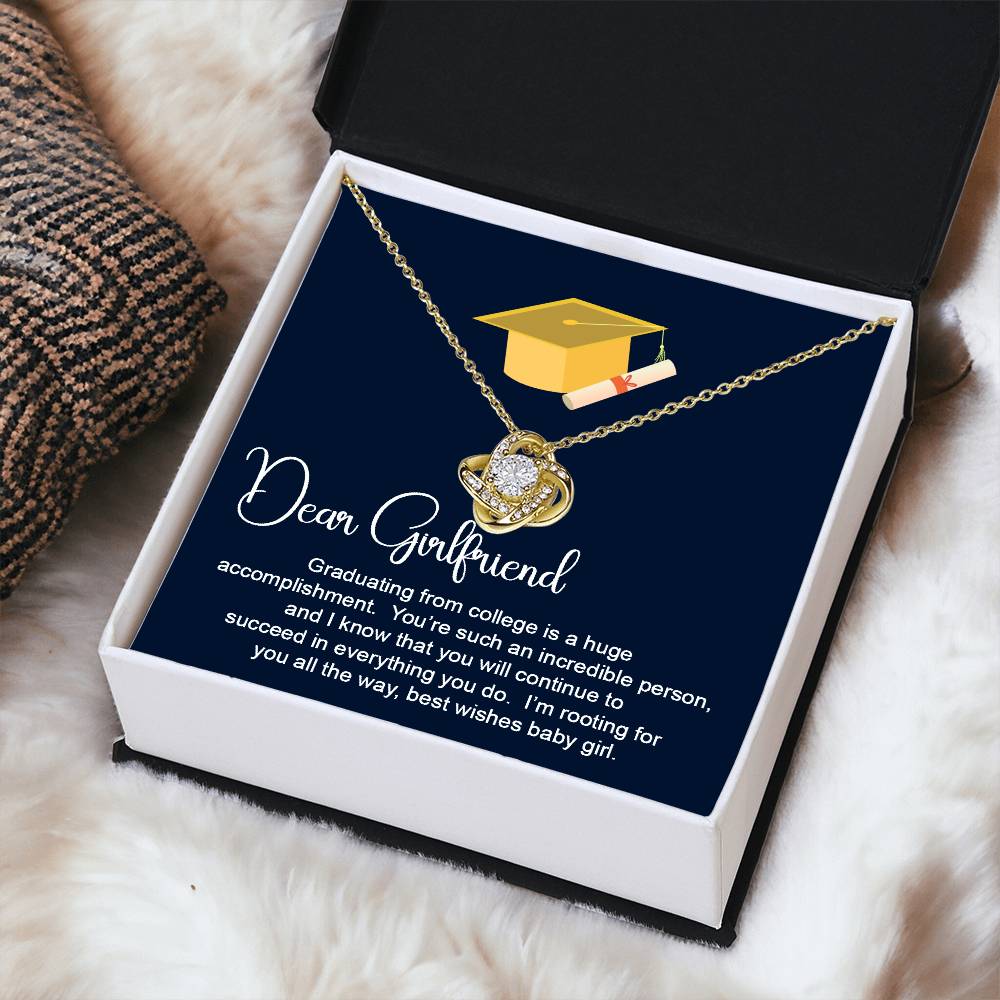 Dear Girlfriend Necklace Girlfriend Graduation Necklace Gift Gift For Graduation Necklace For Girlfriend Proud Of You Graduation Necklace Best Wishes Necklace For Girlfriend Sentimental Gift For Girlfriend Necklace For Girlfriend Necklace For Girlfriend