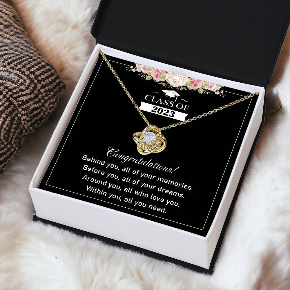Personalized Graduation Necklace Gift With Gift Box