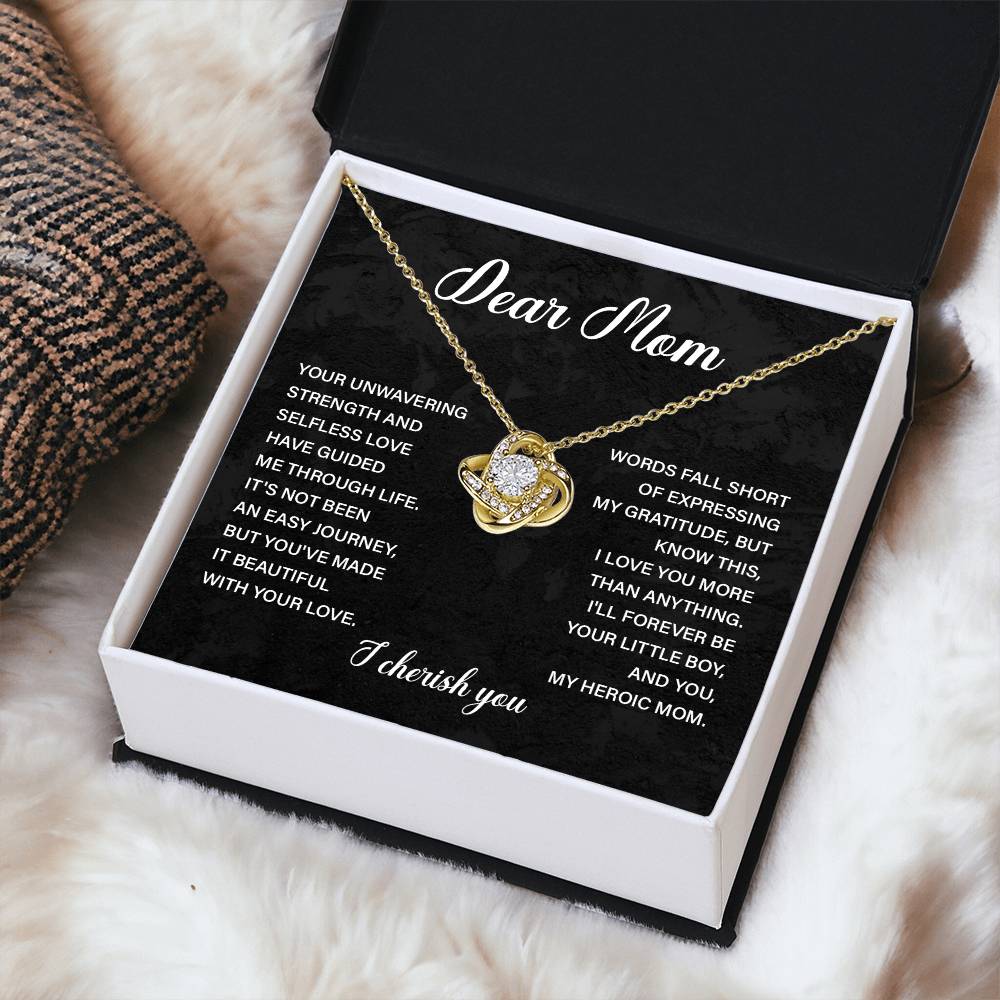 Dear Mom Dear Mom Necklace Gift Thoughtful Gift For Mom Unique Gift For Mother-child Bond Meaningful Gift For Mom Proud Son Gift For Mom Special Occasion Gift For Mom Best Mom Ever Necklace Spiritual Bond With Mom Necklace