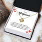 Meaningful Necklace Gift for Girlfriend with Love Card