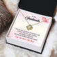 Soulmate Necklace Gift for Her with Message Card