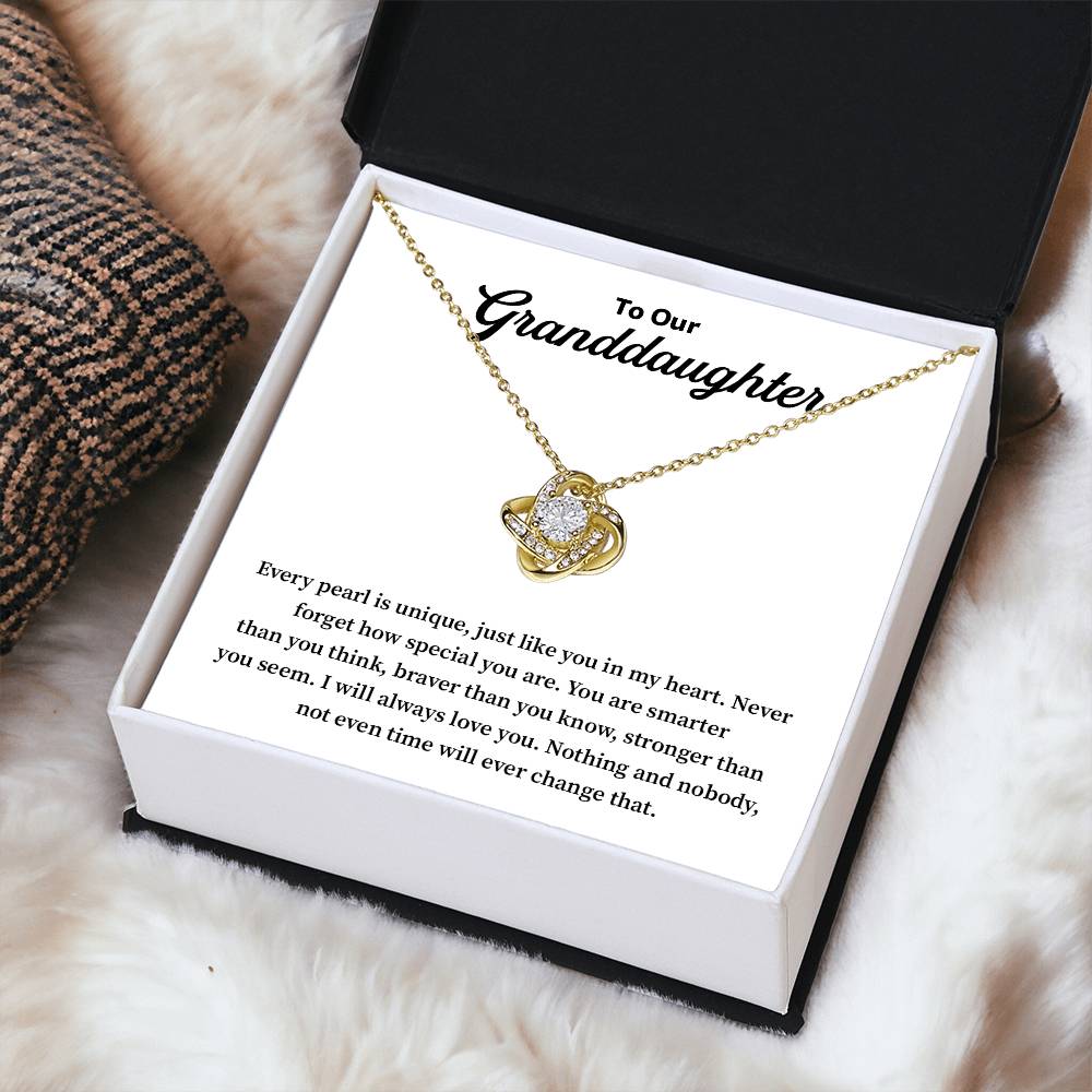 To Our Granddaughter Granddaughter Necklace Gift Sentimental Jewelry For Granddaughter Emotional Keepsake For Granddaughter Jewelry Gift For Granddaughter Unique Pearl Necklace Special Gift For Granddaughter Meaningful Gift For Granddaughter