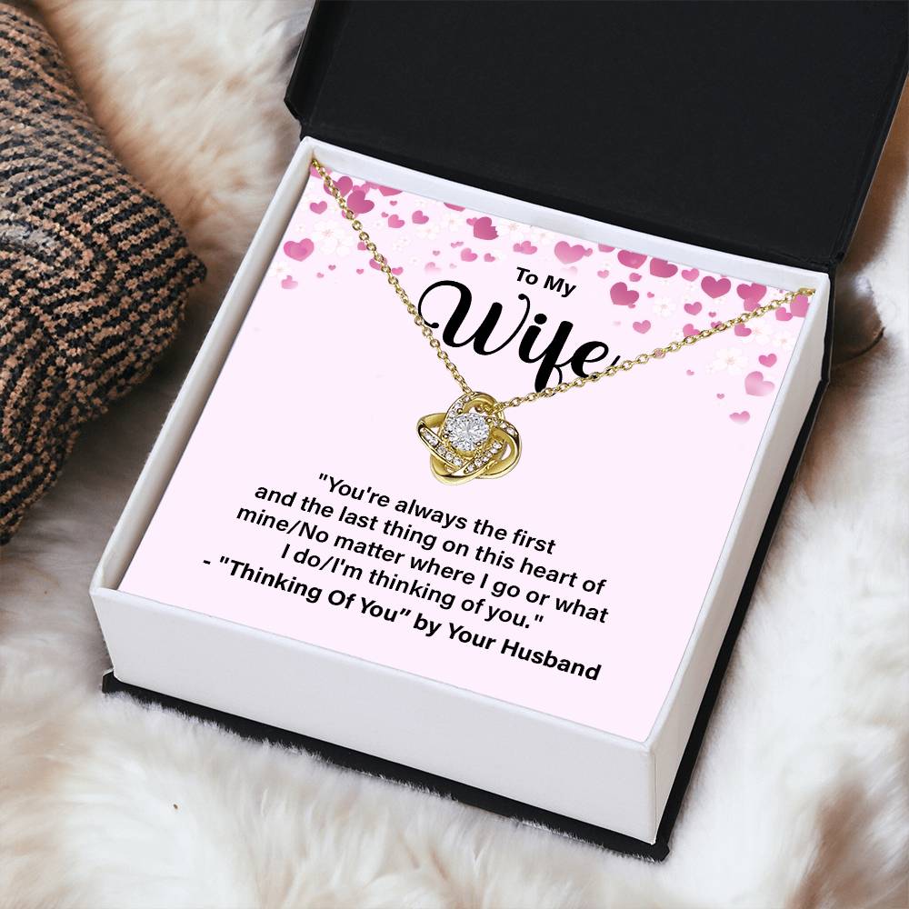 Thinking of You Wife Gift – Message Card Included