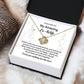 Thoughtful Ex-Wife Necklace Gift with Message Card
