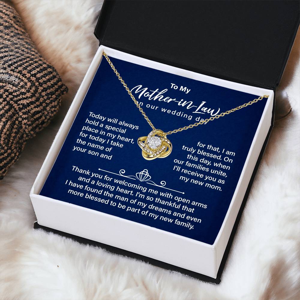 Mother-in-Law Gift from Bride – Wedding Day Card Box