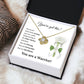 You Are a Warrior Necklace Gift – Inspirational Strength Jewelry