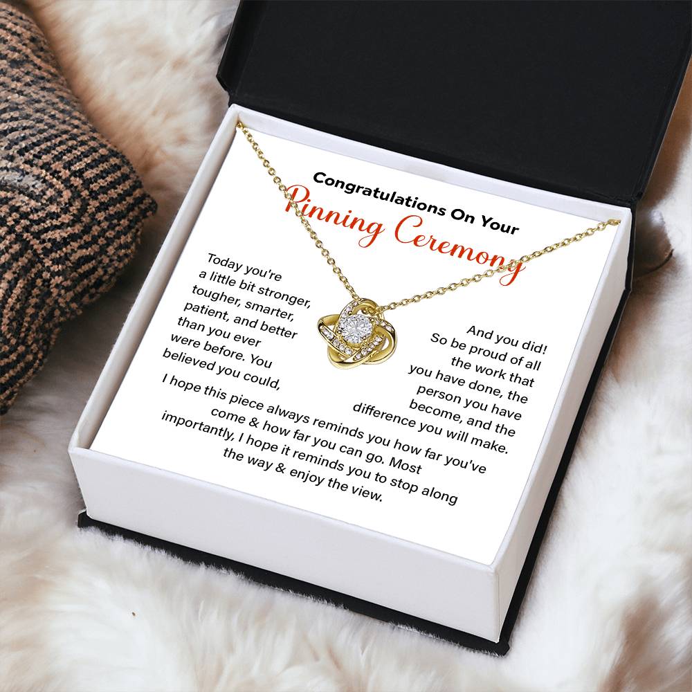 Congratulations On Your Pinning Ceremony Strength And Determination Jewelry Enjoy The View Necklace Best Wishes Necklace Path To Success Necklace Personal Growth Jewelry Motivational Jewelry For New Beginnings Meaningful Gift For Graduates