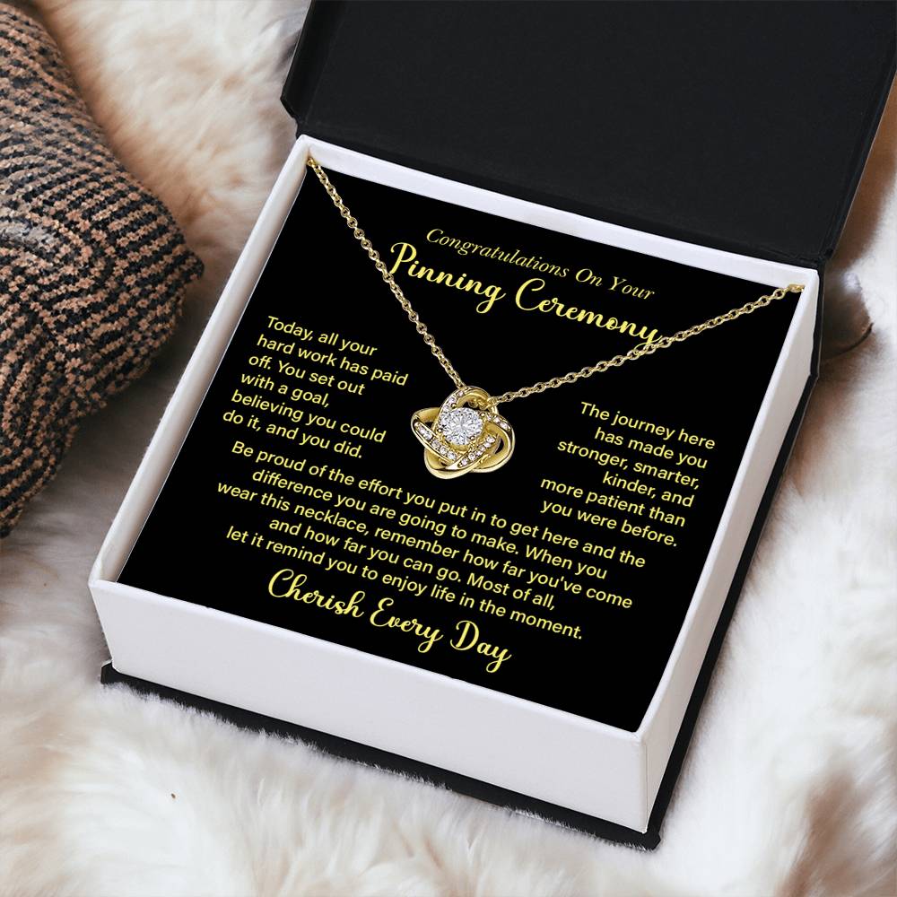 Congratulations On Your Pinning Ceremony Necklace Pinning Ceremony Necklace Gift Congratulations Pinning Ceremony Jewelry Journey Of Success Necklace Pinning Ceremony Milestone Necklace Necklace To Celebrate Hard Work Pinning Ceremony Keepsake Jewelry