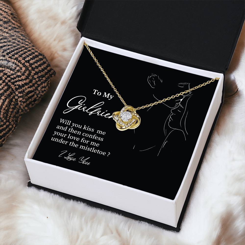 Christmas Gift for Girlfriend Necklace with Gift Set