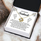 Soulmate Necklace for Her – Forever Love Message Card