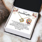 Granddaughter Necklace Gift from Grandpa with Box