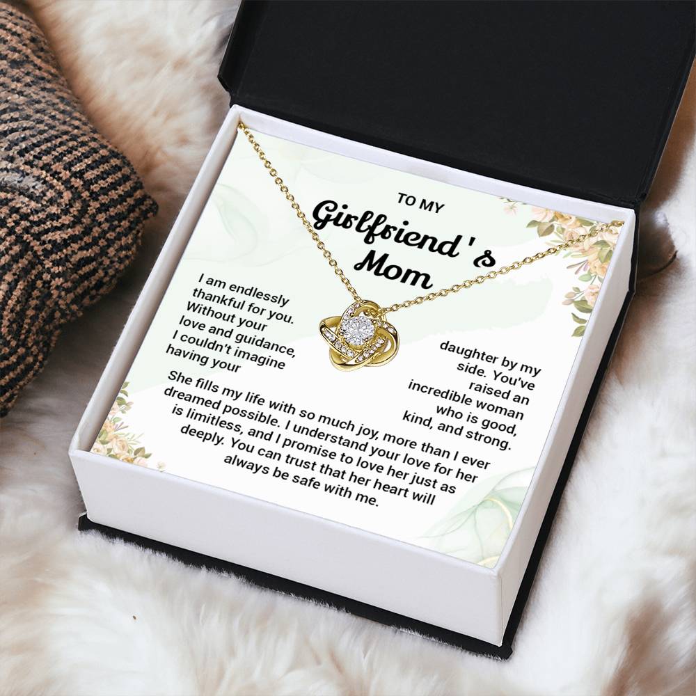 Necklace Gift for Girlfriend's Mom with Message Card