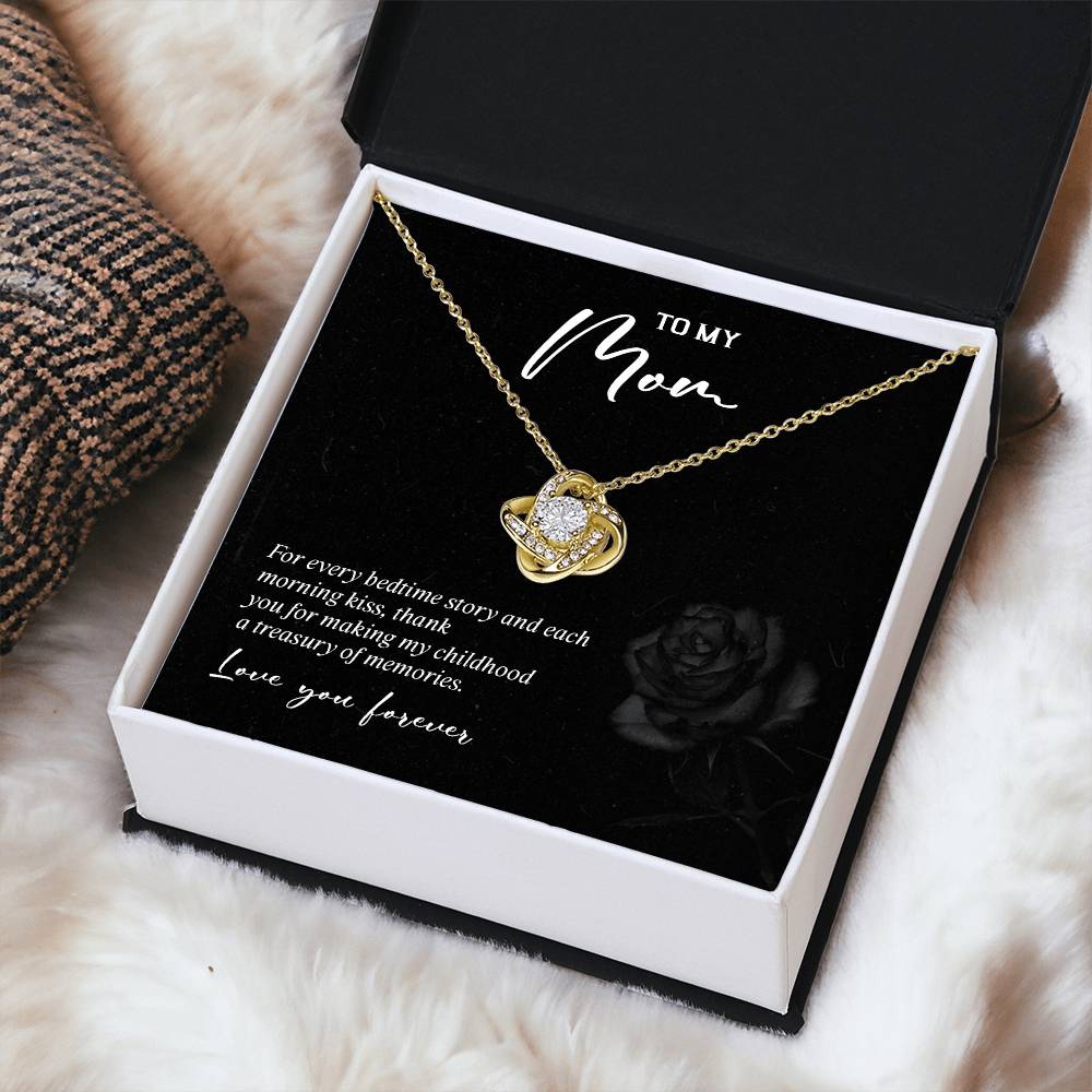 To My Mom Necklace Gifts Meaningful Gift to Mom from Son– I Love You Necklace, Sentimental Mother's Day Gift for Mom from Son, Unique Moms Birthday Gift Ideas