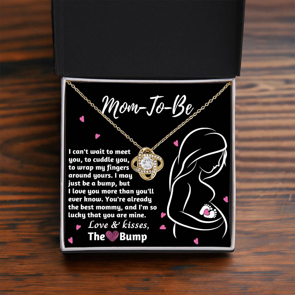 Mom To Be Necklace For Pregnant Women, Mommy Present From Unborn Baby, Gift For Expecting Moms, Pregnancy Jewelry Necklace With Wonderful Message Card And Box.