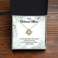 Beloved Mom Necklace Gift From Family With Message Card
