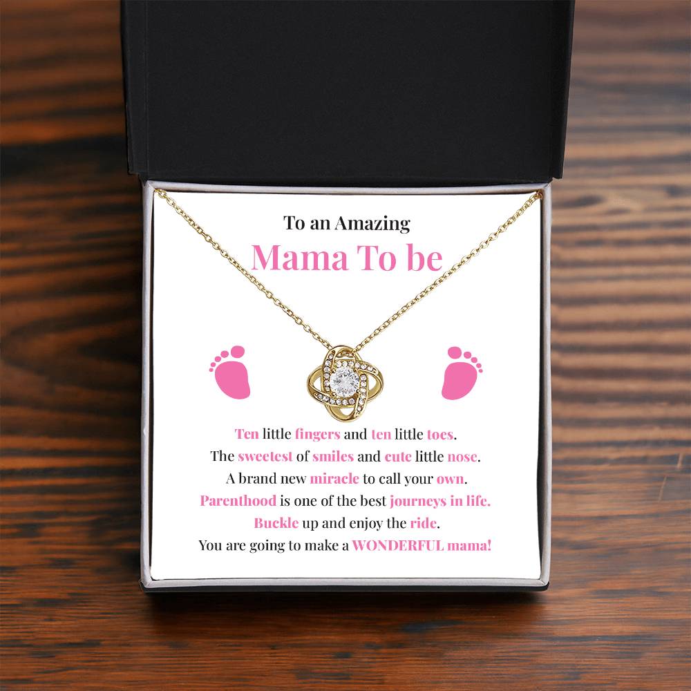 Mama To Be Necklace Gift for Expecting Mom