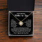Mother-in-Law Necklace Gift with Appreciation Message