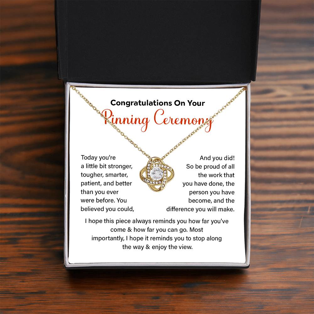 Congratulations On Your Pinning Ceremony Strength And Determination Jewelry Enjoy The View Necklace Best Wishes Necklace Path To Success Necklace Personal Growth Jewelry Motivational Jewelry For New Beginnings Meaningful Gift For Graduates