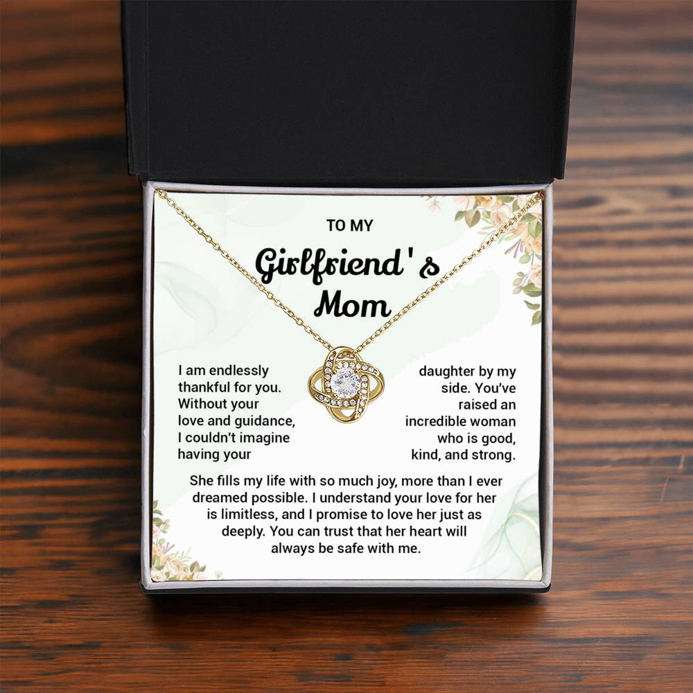 Necklace Gift for Girlfriend's Mom with Message Card