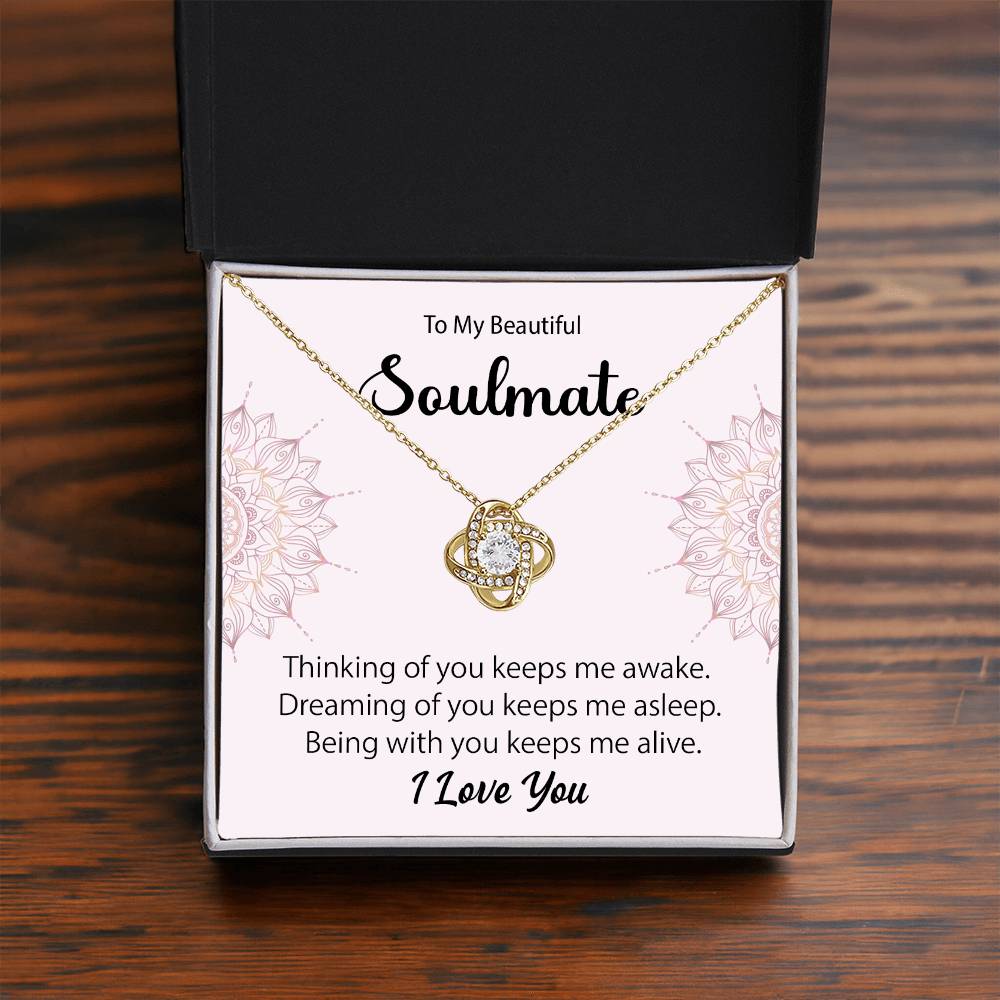 Soulmate Gift for Girlfriend – Message Card & Gift Box