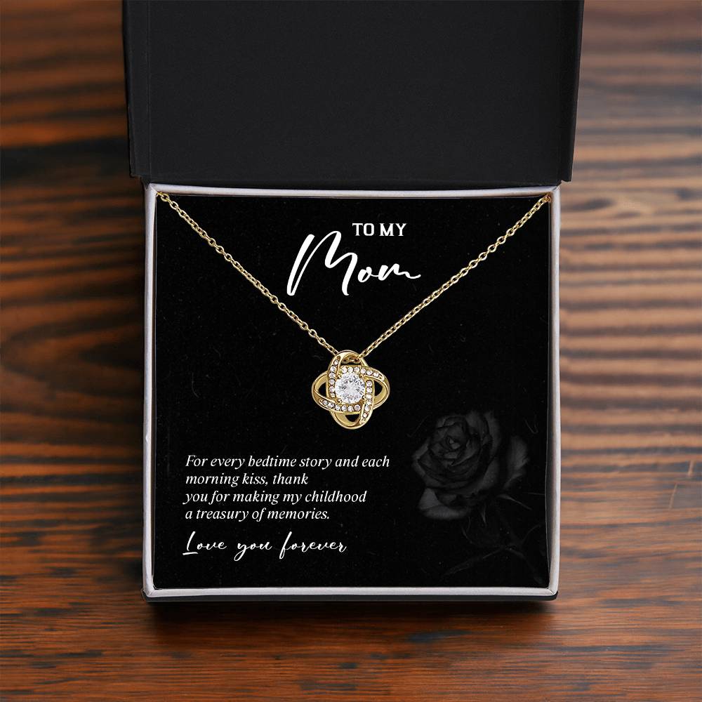 To My Mom Necklace Gifts Meaningful Gift to Mom from Son– I Love You Necklace, Sentimental Mother's Day Gift for Mom from Son, Unique Moms Birthday Gift Ideas