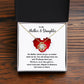 Mother and Daughter Necklace Gift – with Gift Box