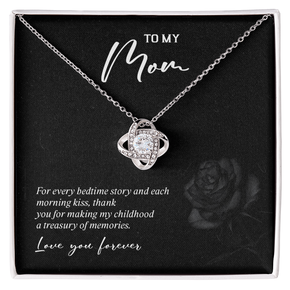 To My Mom Necklace Gifts Meaningful Gift to Mom from Son– I Love You Necklace, Sentimental Mother's Day Gift for Mom from Son, Unique Moms Birthday Gift Ideas