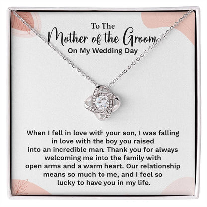 Mother of Groom Gift – Wedding Day Necklace Box