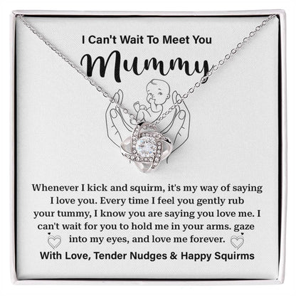 Pregnancy Gift for Mummy with Message Card – Baby Bump Jewelry