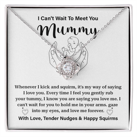 Pregnancy Gift for Mummy with Message Card – Baby Bump Jewelry