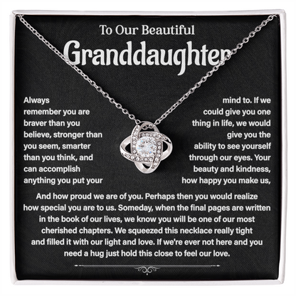 To my beautiful Granddaughter
