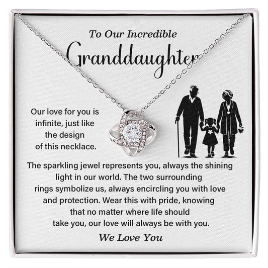 Το Our Incredible Granddaughter Our love for you.