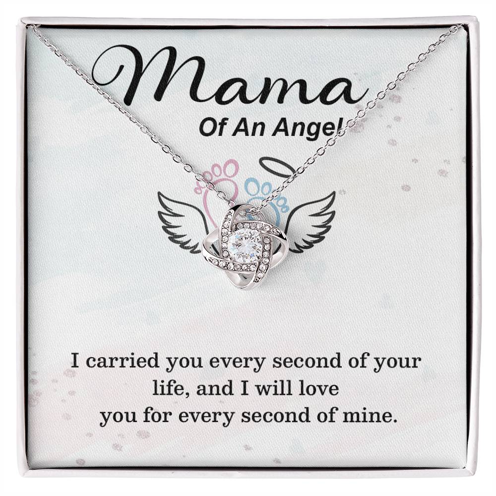 Miscarriage Gift for Mom – Necklace with Angel Message Card