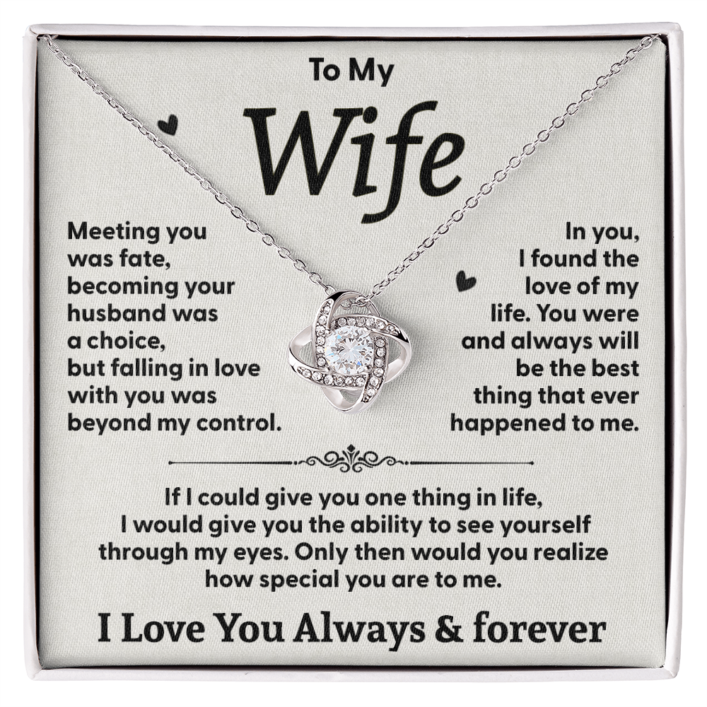 To my Wife
