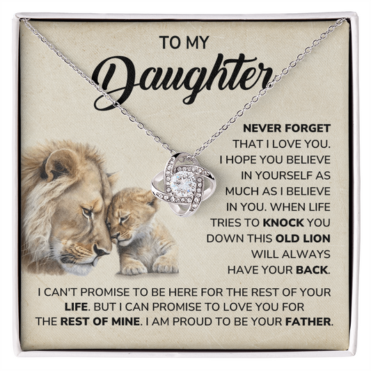 To My Daughter Gift From Dad With Sentimental Card