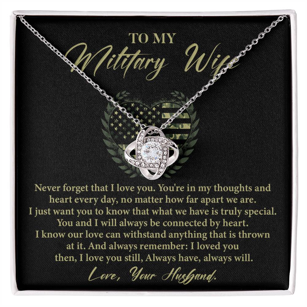 Military Wife Gift from Husband – With Message Card
