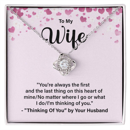 Thinking of You Wife Gift – Message Card Included