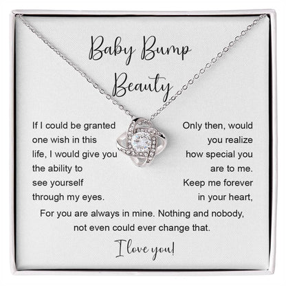 Baby Bump Beauty, Necklace For Pregnant Mother Special Mom Necklace Gift Necklace With Heartfelt Message Thoughtful Necklace Gift For New Mom Meaningful Necklace Gift Best Christmas Necklace Gift Sentimental Necklace For Pregnant Mom