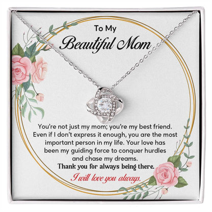 Gift for Mom from Daughter or Son with Message Card