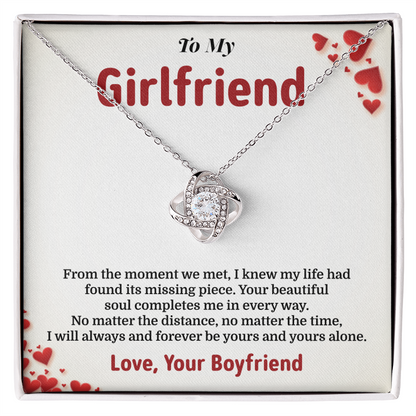 Soulmate Gift for Girlfriend from Boyfriend with Insert Card