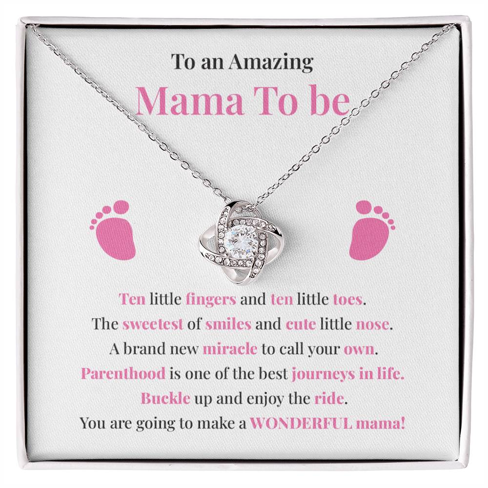 Mama To Be Necklace Gift for Expecting Mom
