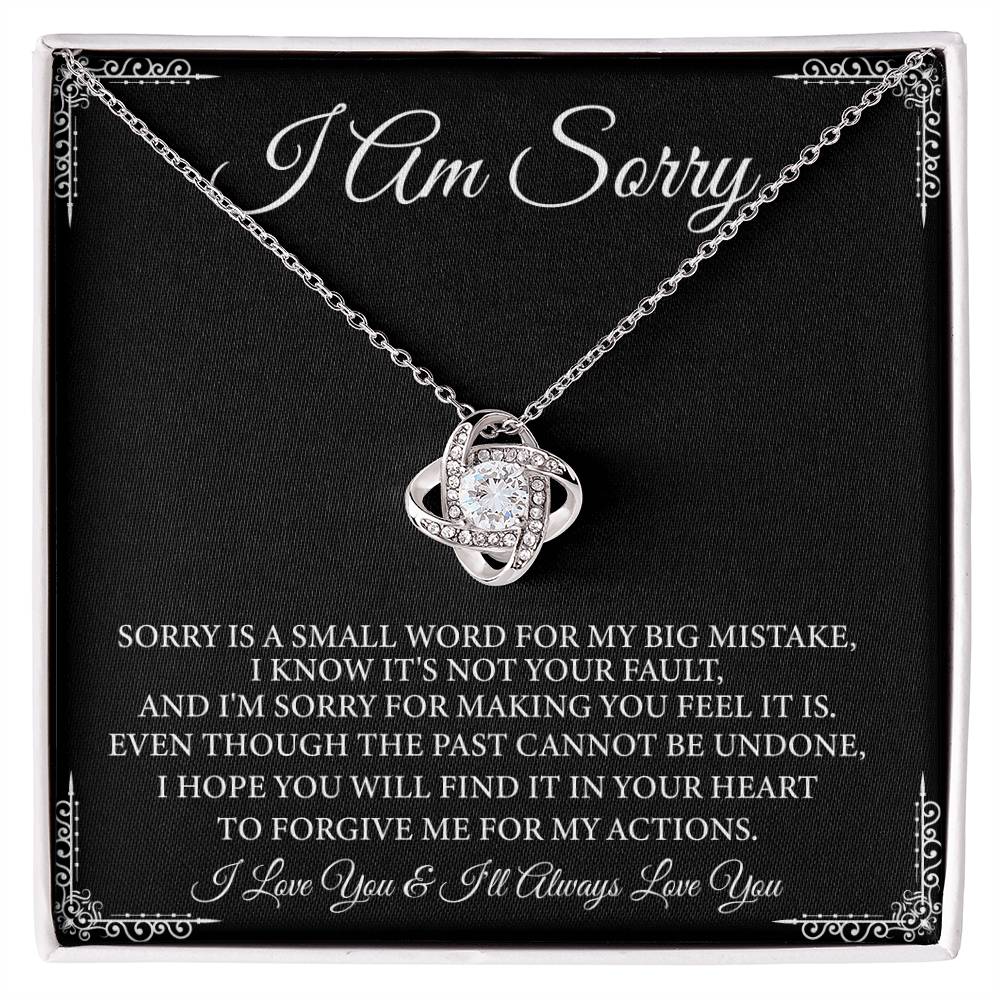 I Am Sorry Necklace.