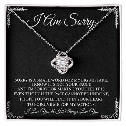 I Am Sorry Necklace.