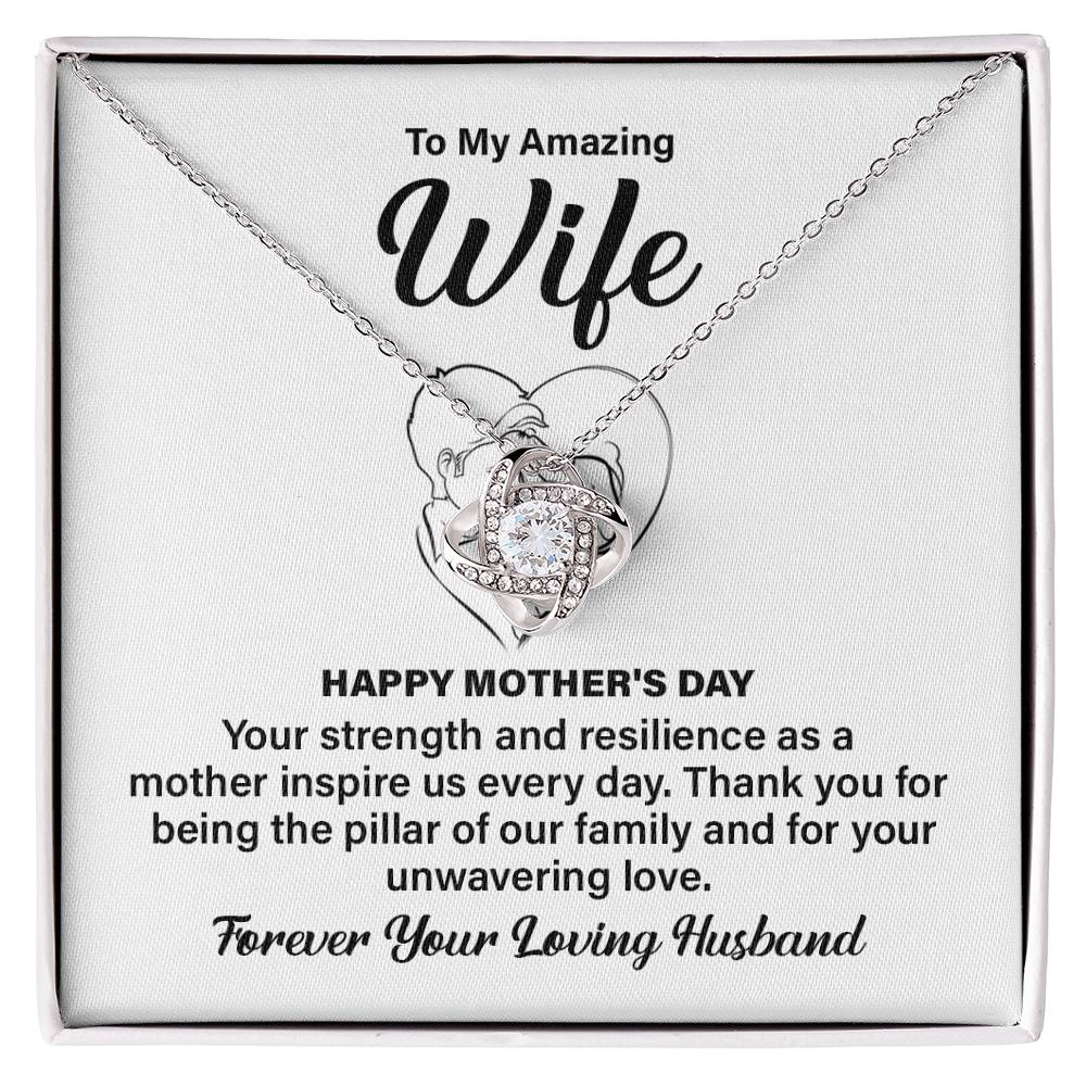 Wife Mother's Day Gift from Husband – Message Card Box
