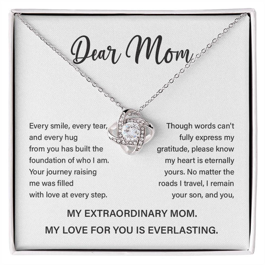 Dear mom every smile every tear.