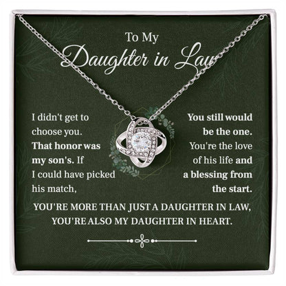 To My Daughter-in-law: More Than Family, You're Forever In My Heart