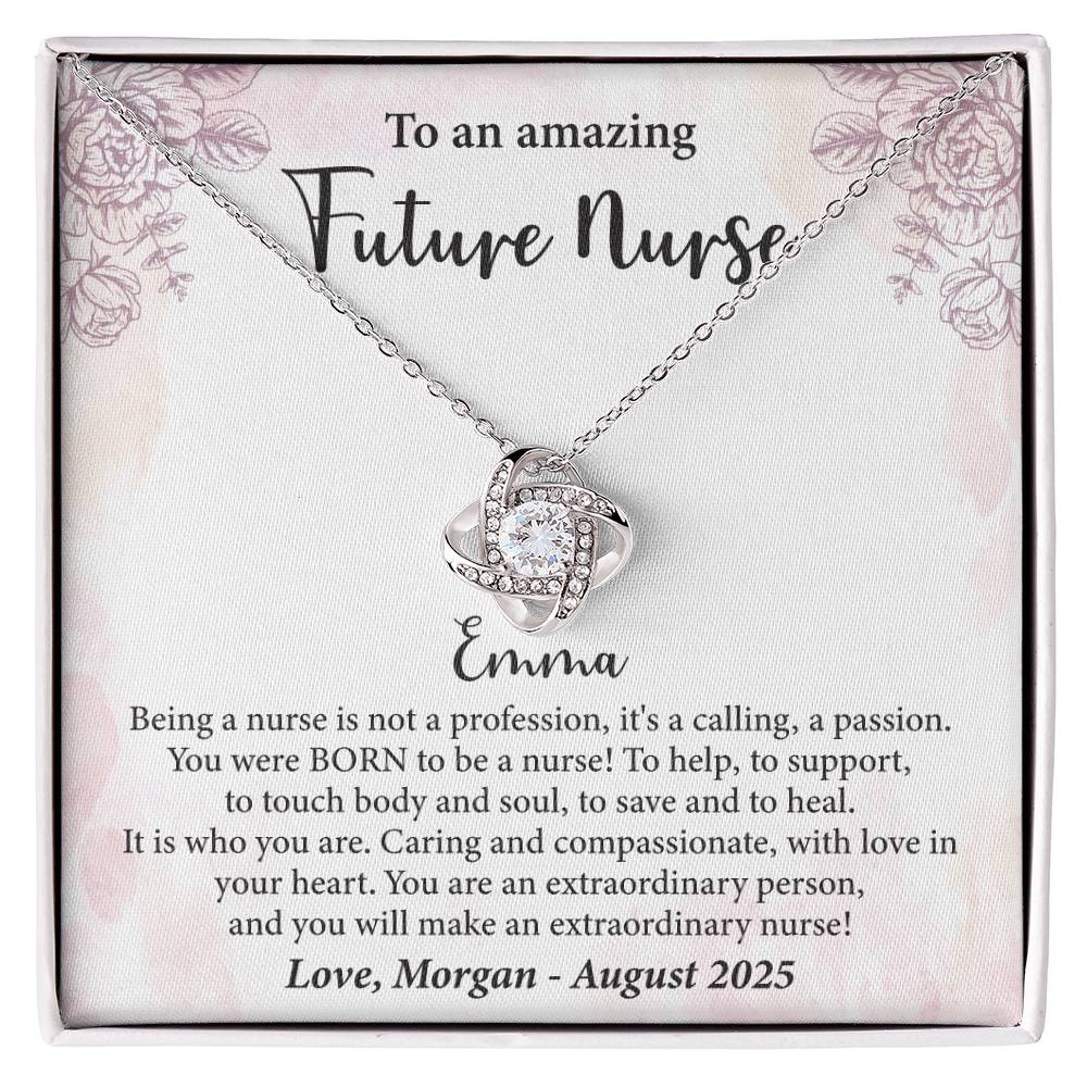 To An Amazing Future Nurse Emma: Born To Care, Heal, And Make A Difference