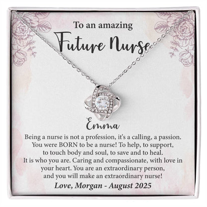 To An Amazing Future Nurse Emma: Born To Care, Heal, And Make A Difference