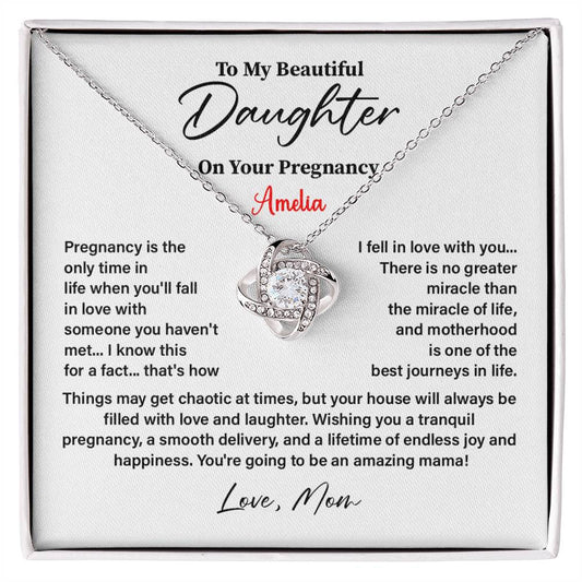 Daughter Pregnancy Gift from Mom – With Gift Card Box
