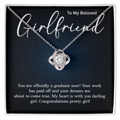 Graduation Necklace Gift for Girlfriend Success